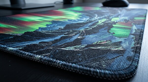 Oryn Aether Aurora Borealis Edition 70x30 Gaming Mouse Pad