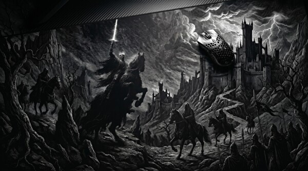Oryn Mono Wraits Conquest Edition 90x40CM Gaming Mouse Pad