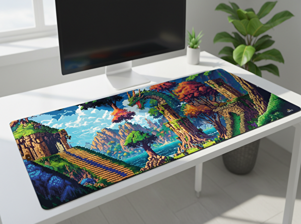 Oryn Pixart Pixel Edition 80x30 Gaming Mouse Pad