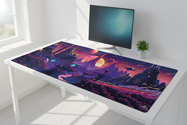 Oryn Pixart Astro Edition 80x30 Gaming Mouse Pad