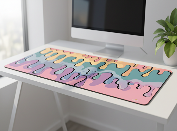 Oryn Fluid Slime Edition 80x30 CM Gaming Mouse Pad