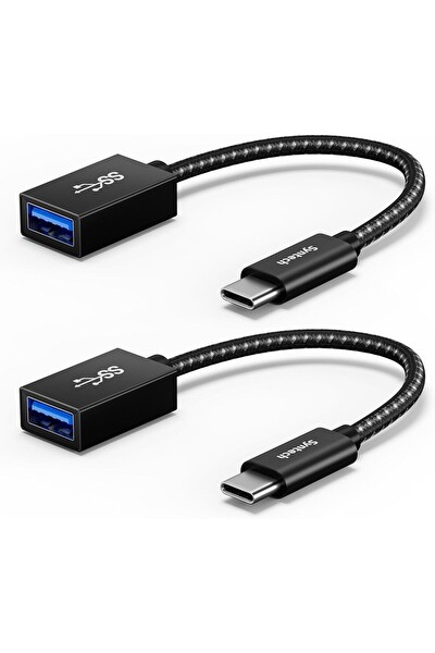 Syntech USB C - USB A 3.0 Adaptör OTG Thunderbolt 2'li Paket