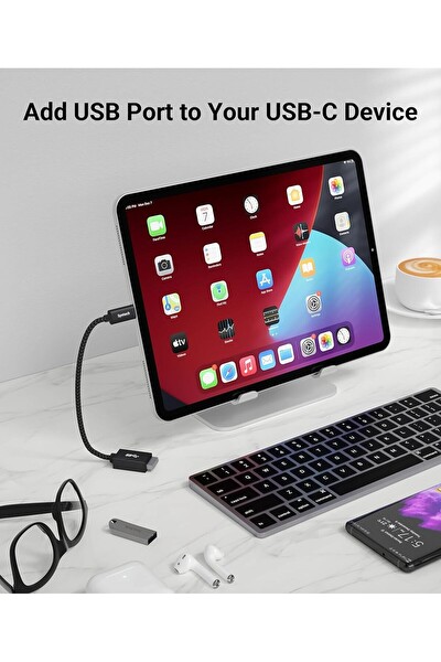 Syntech USB C - USB A 3.0 Adaptör OTG Thunderbolt 2'li Paket