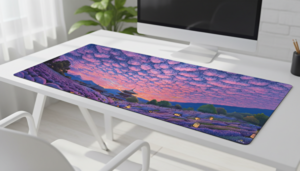 Oryn Lavender Edition 90x40 CM Gaming Mouse Pad - 3 MM Kalınlık