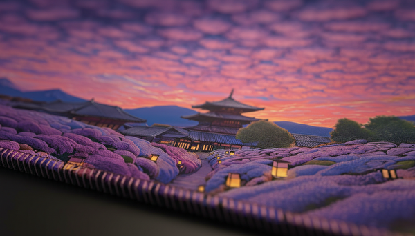 Oryn Lavender Edition 90x40 CM Gaming Mouse Pad - 3 MM Kalınlık