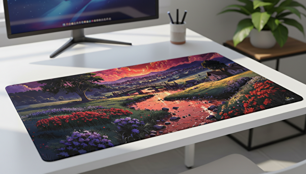 Oryn Nature Meadow Edition 70x30 CM Gaming Mouse Pad - 3 MM Kalınlık