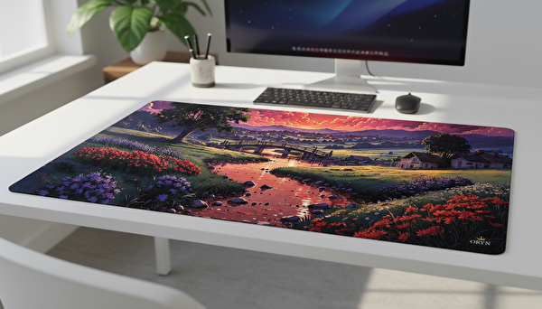 Oryn Nature Meadow Edition 70x30 CM Gaming Mouse Pad - 3 MM Kalınlık