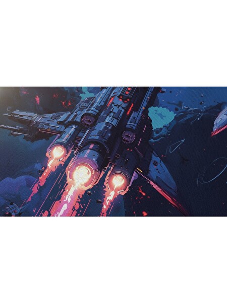 Oryn Astral Odyssey Edition Nebula Sentinel 80x30 Gaming Mouse Pad