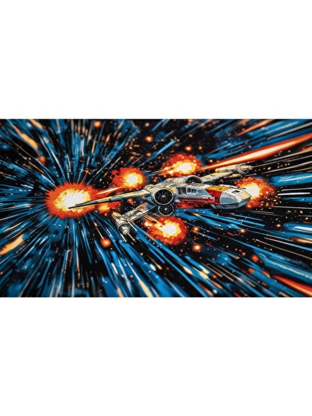 Oryn Astral Odyssey Edition Warp Drive Pioneer 80x30 Gaming Mouse Pad