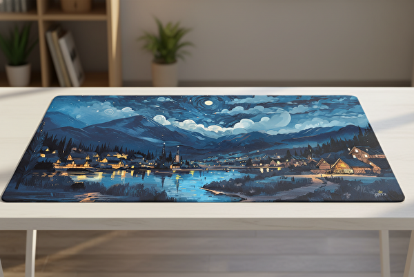 Oryn Nature Nocturne Edition 80x30 CM Gaming Mouse Pad