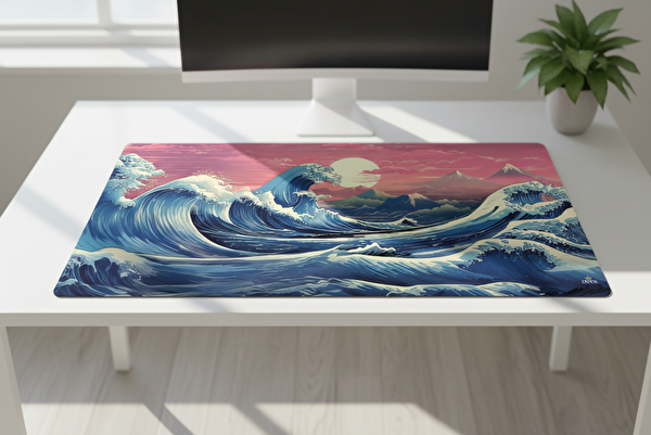 Oryn Nature Wawe Edition 80x30 CM Gaming Mouse Pad