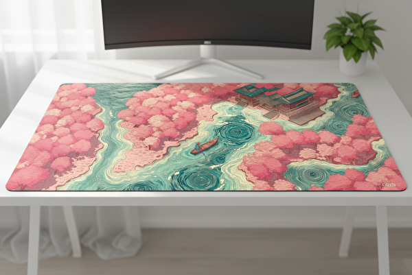 Oryn Nature Sakura Edition 80x30 CM Gaming Mouse Pad
