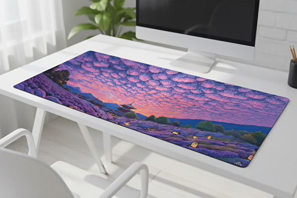 Oryn Lavender Edition 80x30 CM Gaming Mouse Pad