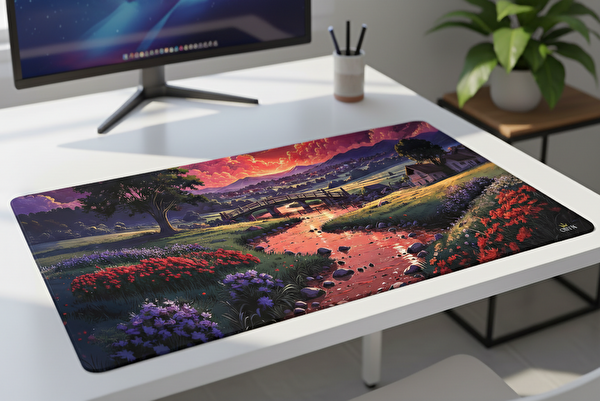 Oryn Nature Meadow Edition 80x30 CM Gaming Mouse Pad