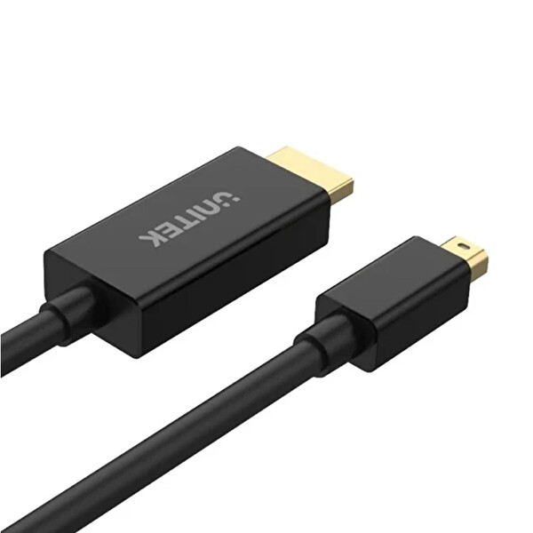 Unitek Mini DisplayPort to HDMI 4K 30Hz 2 Metre Kablo V1152A