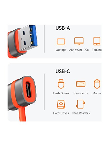 Mcdodo OT-3800 Type-C To USB A 3.0 Çevirici