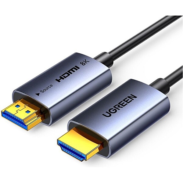 Ugreen 55509 HD183 8K 60Hz 4K 120Hz 2K 165Hz HDMI 2.1 40 M Fiber Optik Görüntü Aktarma Kablosu
