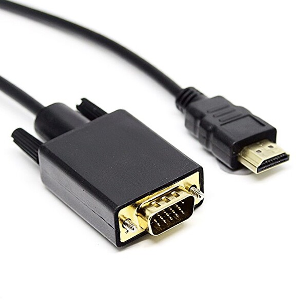 Dark HDMI Erkek To VGA Erkek 1.8M Çevirici Kablo