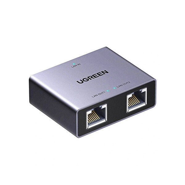 Ugreen 35598 NW301 3 Port 1 Giriş 2 Çıkış Bağlantı Noktalı 10/100/1000Mbps Gigabit Ethernet Switch Ağ Dağıtıcı