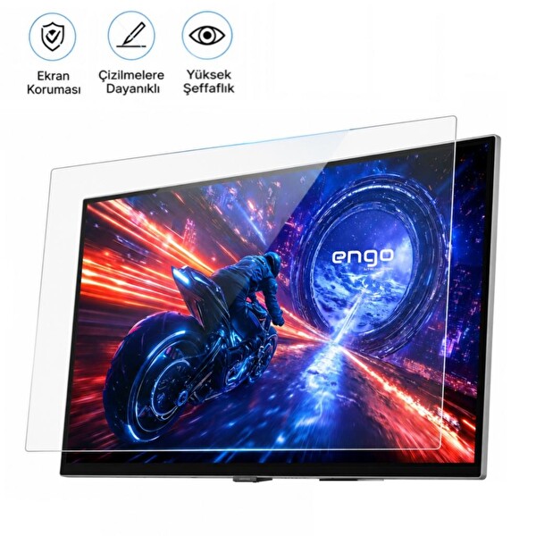 Engo Samsung Odyssey G6 27 inç Ekran Koruyucu Nano Parlak