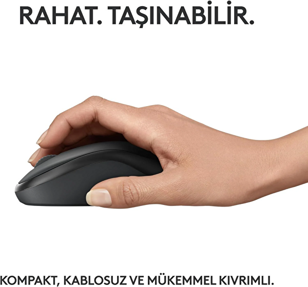 Logitech M240 Kurumsal Kablosuz Mouse -Siyah 910-007182