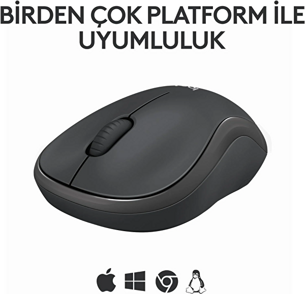 Logitech M240 Kurumsal Kablosuz Mouse -Siyah 910-007182