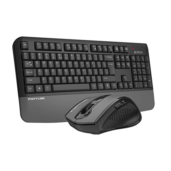 A4-Tech FG2500S Gri Plus 2.4GHz FN-MM Türkçe Q 3200DPI Klavye ve Mouse Set