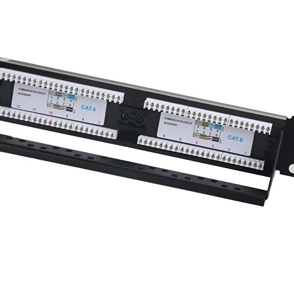 Herz CAT6 Patch Panel Full 24 Port UTP Çoklayıcı