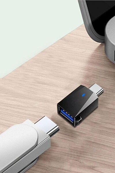 Torima YD-70 Siyah USB To Type-C Mini Telefon Çevirici Adaptör