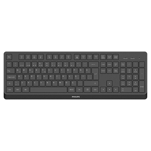 Philips SPK6368B USB Siyah Kablosuz Türkçe Q Klavye