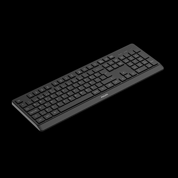 Philips SPK6368B USB Siyah Kablosuz Türkçe Q Klavye