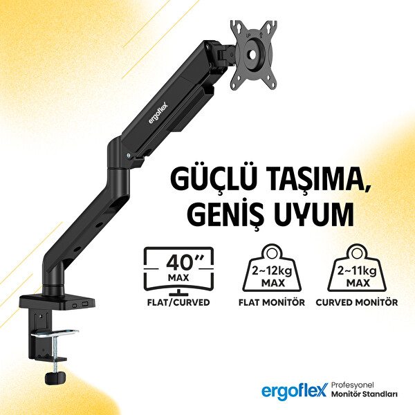 Ergoflex X10 Siyah 22-40