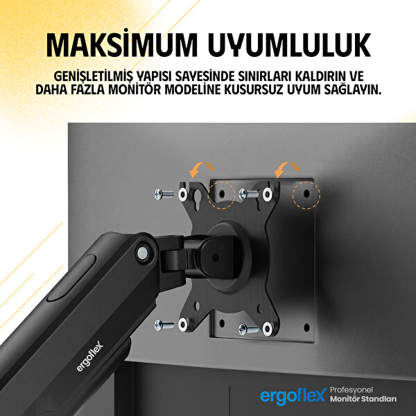 Ergoflex X10 Siyah 22-40