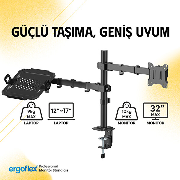 Ergoflex A74L Amortisörlü 17-27
