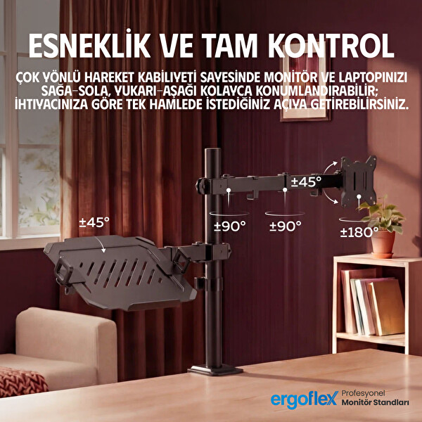 Ergoflex A74L Amortisörlü 17-27