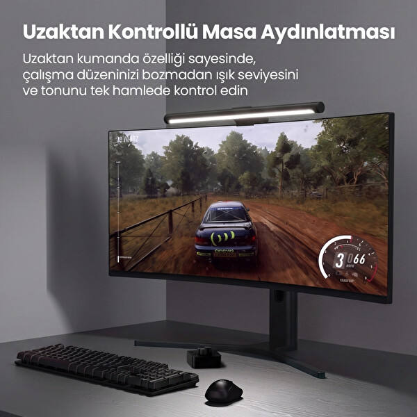 Ergoflex EF-354 Kumandalı Ayarlanabilir Dokunmatik Bilgisayar Monitör Işık Çubuğu