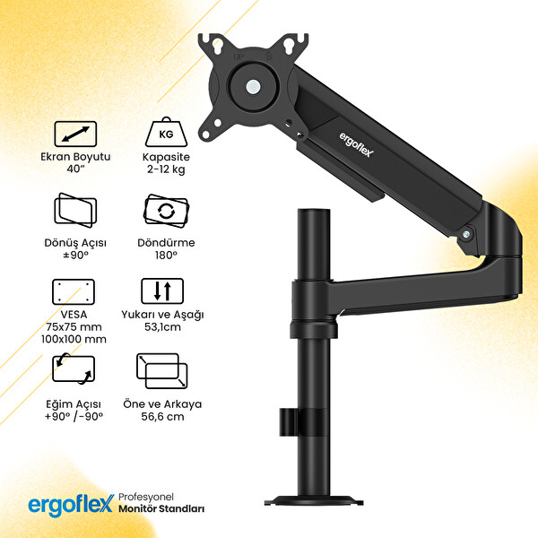 Ergoflex S10 Siyah 22-40