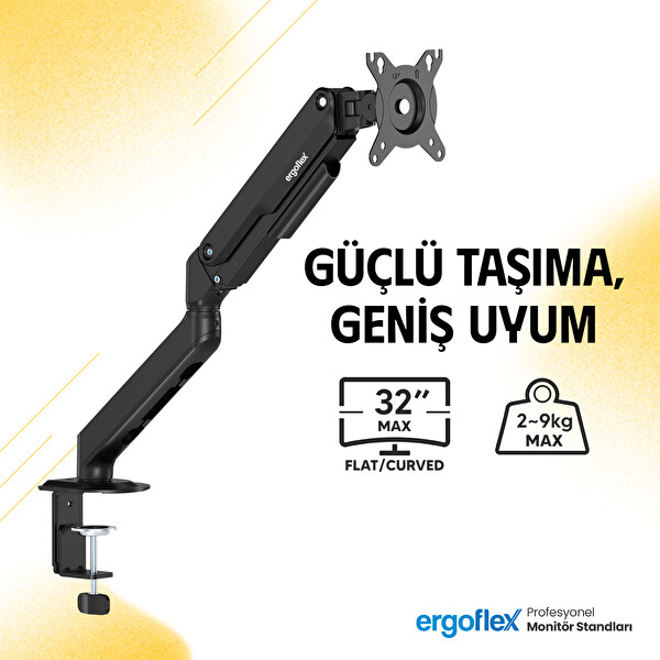 Ergoflex X8 Siyah 17-32