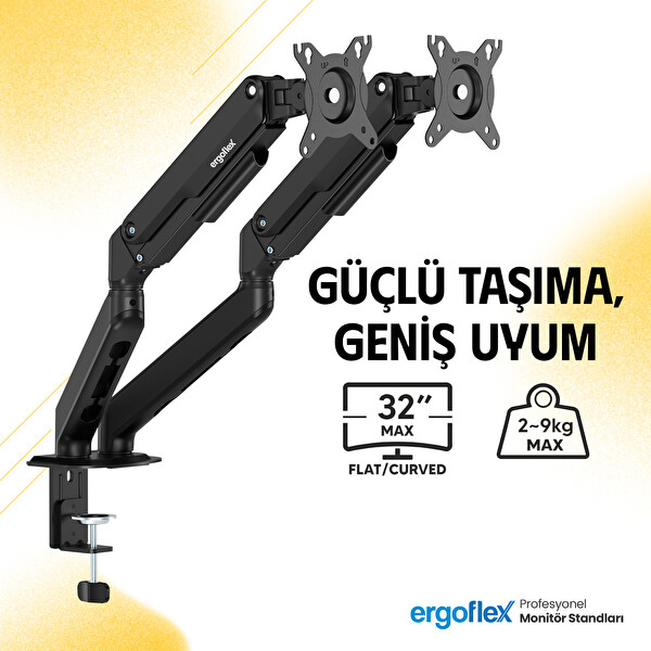 Ergoflex X16 Çift Kol 17-32