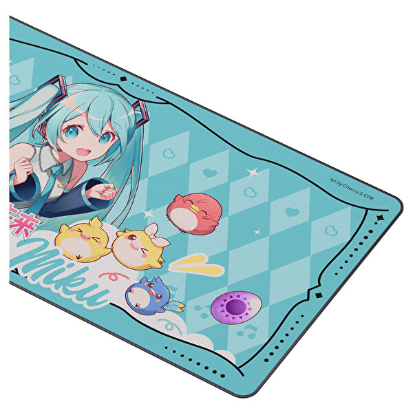 Akko Hatsune Miku 90×40 CM Mouse Pad