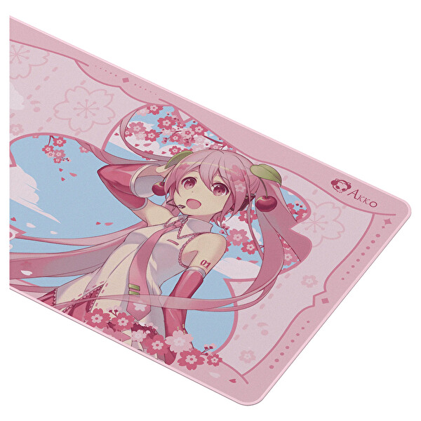 Akko Sakura Miku 90×40 CM Mouse Pad