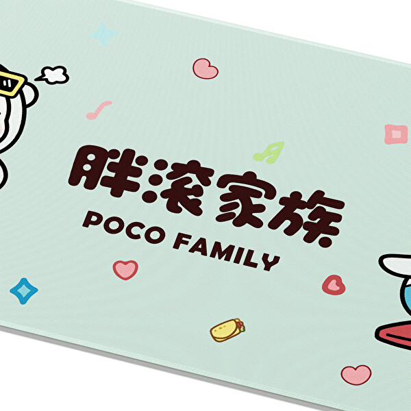 Akko x Poco Ayı 90×40 CM Mouse Pad
