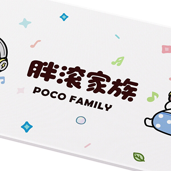 Akko x Poco Seal 90×40 CM Mouse Pad