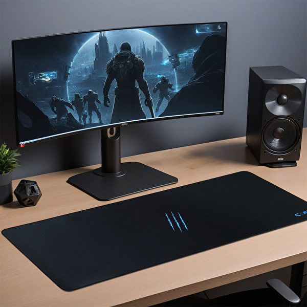 Claw’s Soft 90X40 CM Mikrofiber Yüzey Kaydırmaz Zemin 3MM Kalınlık Kolay Temizlenebilir XXL Mouse Pad