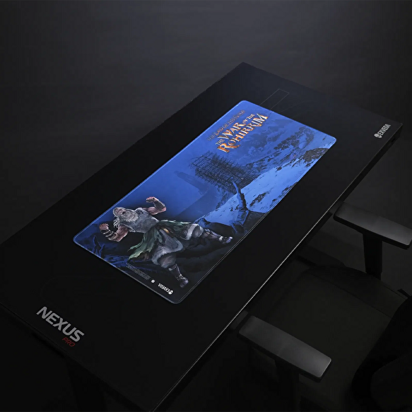 Exvega Yüzüklerin Efendisi: Rohirrim Savaşı Helm Hammerhand XXL 90×40 CM Mousepad
