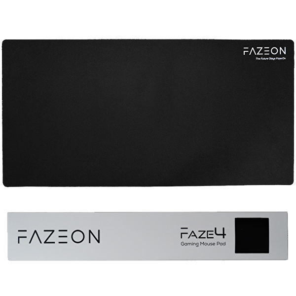Fazeon Faze4 Siyah XXL Mousepad 80x40 CM