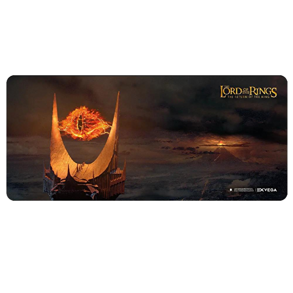 Exvega Lord Of The Rings Sauron'un Gözü Desenli XXL Oyuncu Mouse Pad Mouse Pad