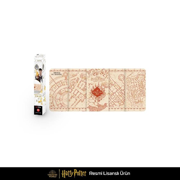 Exvega Harry Potter Çapulcu Haritası Desenli XXL Oyuncu Mouse Pad 90x40 CM