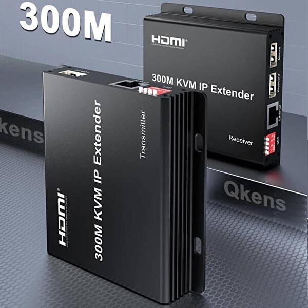 Novacom NVC-KVM300M 300M HDMI-USB-IR IP KVM Extender