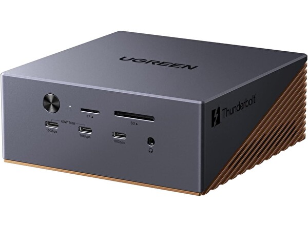 Ugreen U716 Revodok Maxidok 17'si 1 Arada Thunderbolt 5 Dock 3 Monitör Destekli 140W PD Bağlantı İstasyonu